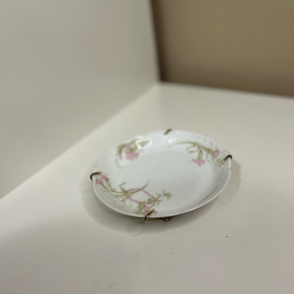 Vintage | Haviland Limoges France Floral Plate 5” Cottagecore